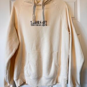 Taylor Swift The Eras Tour Beige Hoodie